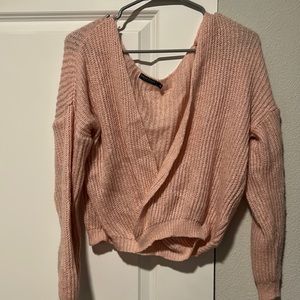 Nasty Gal Pink Sweater